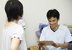 問診票への記入